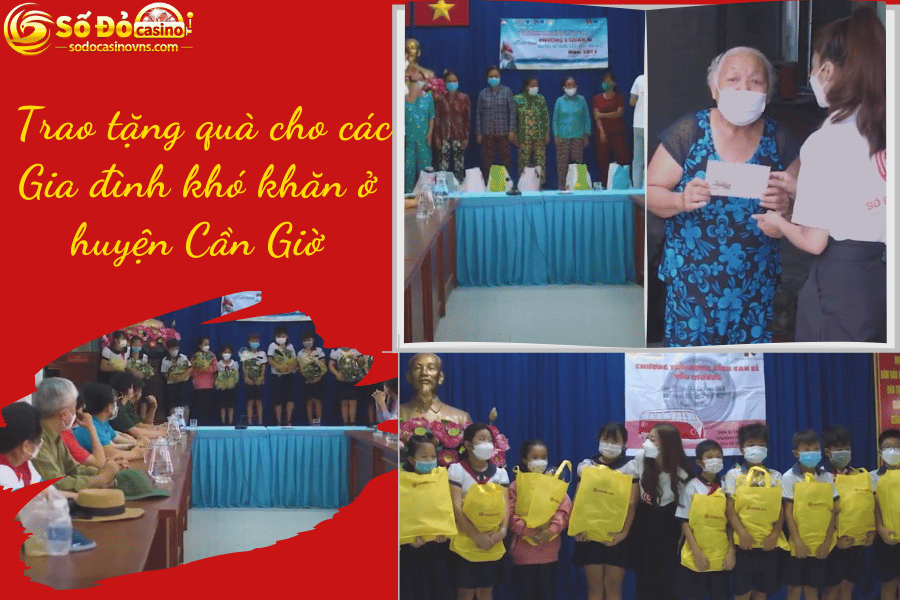SODO Casino Gia đình khó khăn tại huyện Cần Giờ