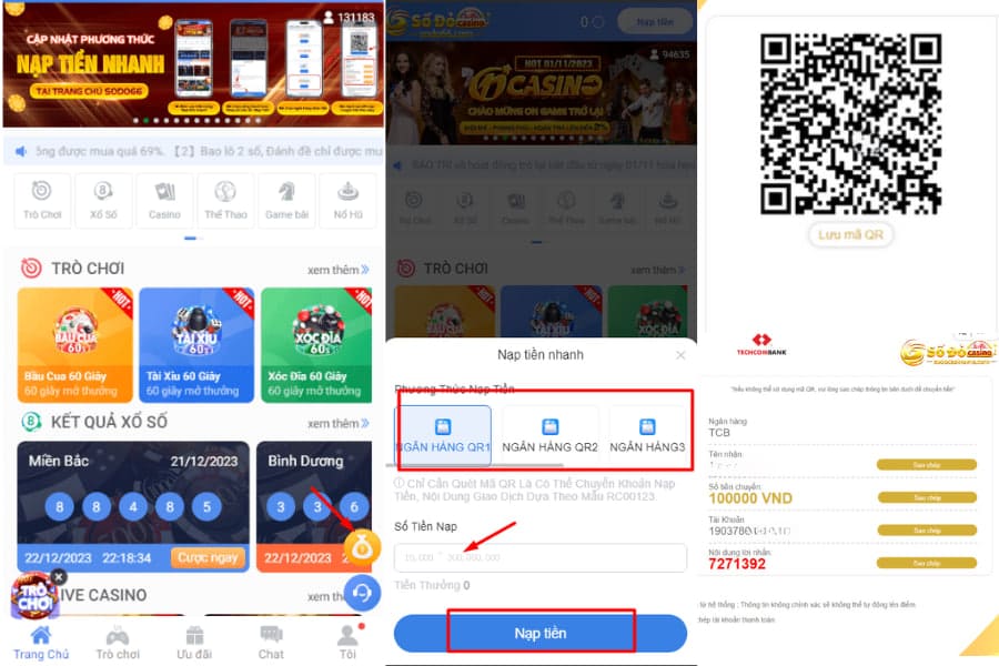 Thay đổi thương hiệu đến với sodo casino - nạp tiền nhanh