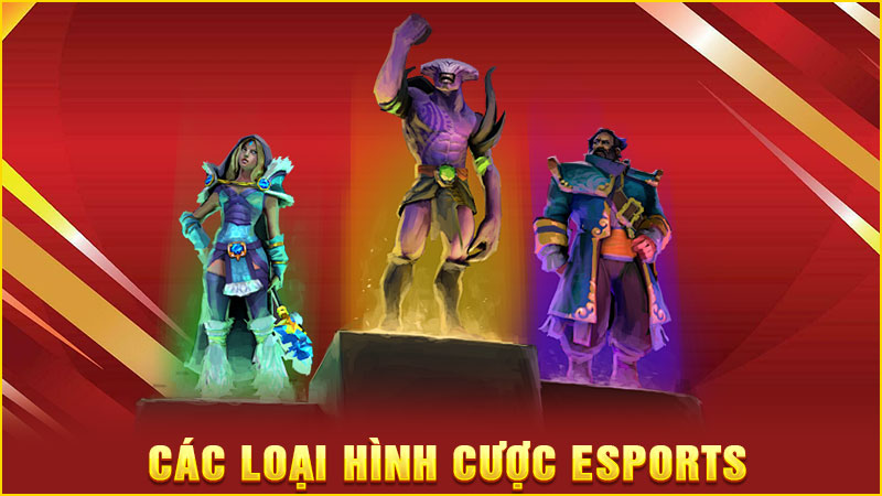 các loại hình cược esports